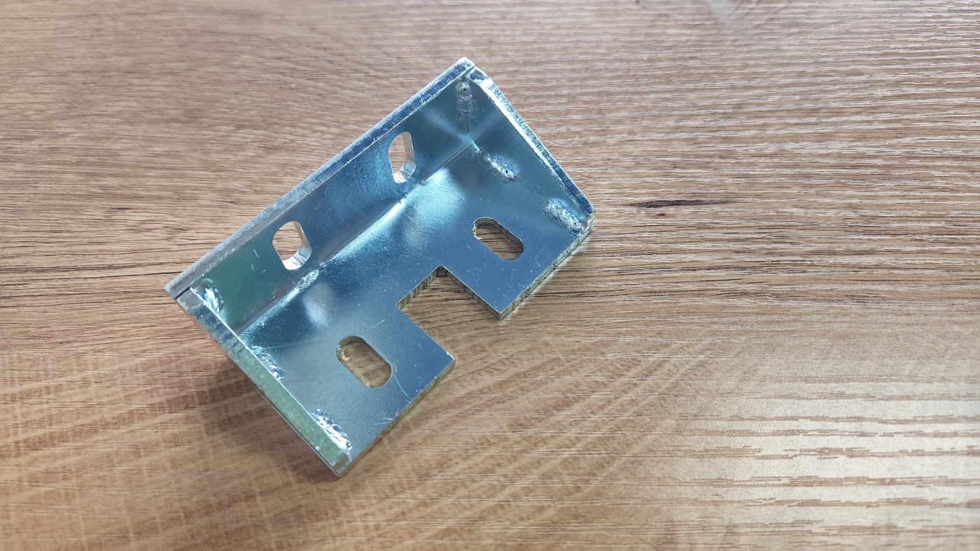 杭州蓝色阳极氧化铝合金定位块精密加工 多角度实拍